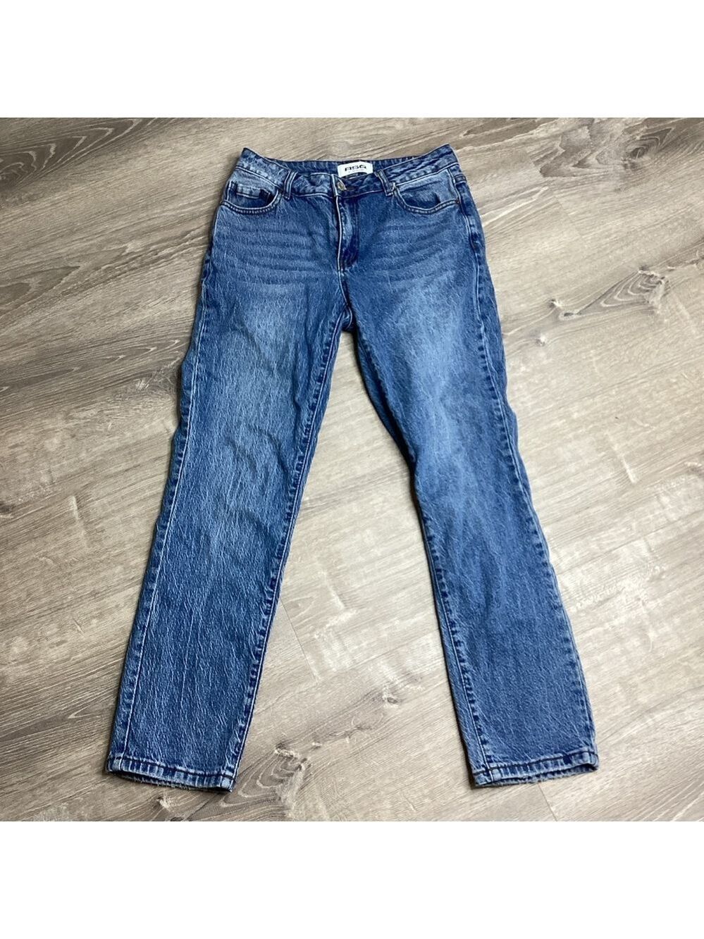 RSQ size 26 low rise Blue Straight‎ Leg Jeans Classic Style - Picture 2 of 6